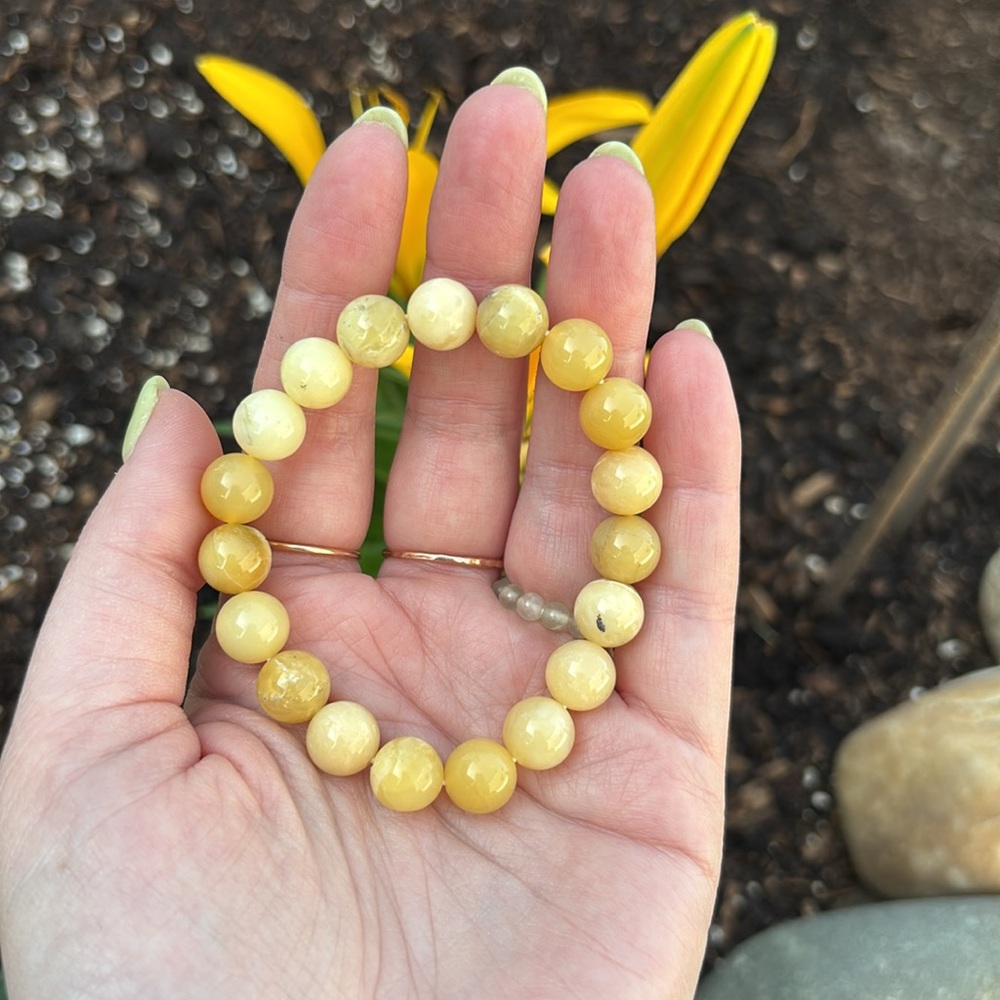 Yellow Opal 10mm💛✨